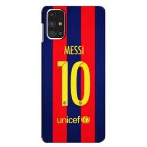 Чехлы Месси для Samsung Galaxy M31s (AlphaPrint) (Messi Barca 10)