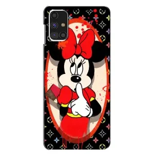 Чехол Disney Mouse Samsung Galaxy M31s (PREMIUMPrint) (Минни Маус ЛВ)