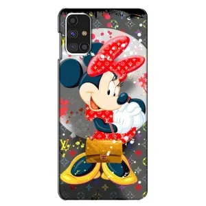 Чехол Disney Mouse Samsung Galaxy M31s (PREMIUMPrint) (Minni с бантиком)