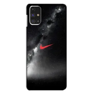 Чохол для Samsung Galaxy M31s - з принтом Найк (AlphaPrint) (Найк червоний)