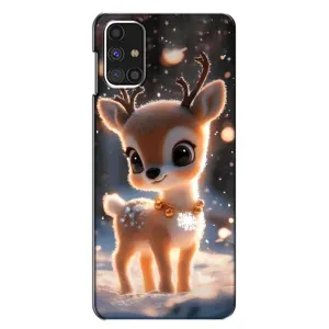 Яскравий чохол для Samsung Galaxy M31s з Зимові Оленята (Оленятко)