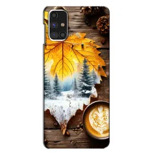 Чохол з унікальним дизайном 'Осінь з кавою' для Samsung Galaxy M31s (Осінньо-зимова кава)