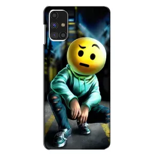 Чохол для Самсунг Галаксi M31с - (AlphaPrint) з принтом (ТОП продажів) (Хлопець смайл)