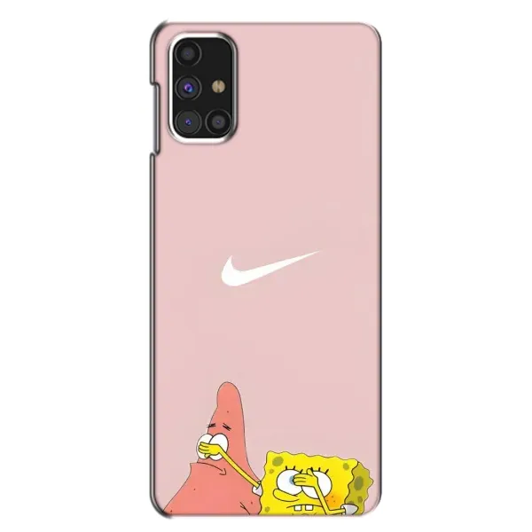 Чохол з принтом «Патрік і Губка» для Samsung Galaxy M31s