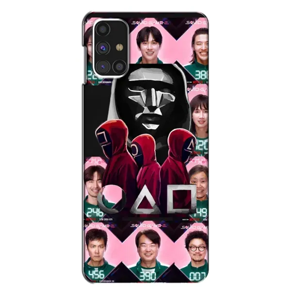 Чохол з принтом «Учасники Гра кальмара» для Samsung Galaxy M31s