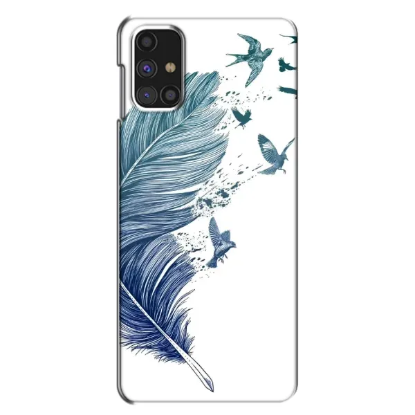 Чохол з принтом «Перо» для Samsung Galaxy M31s Чохол з принтом «Перо» для Samsung Galaxy M31s