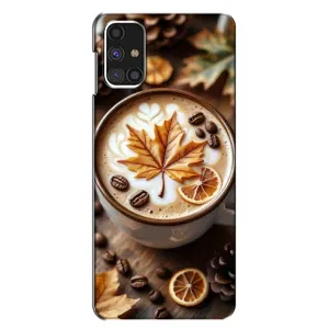 Чохол з унікальним дизайном 'Осінь з кавою' для Samsung Galaxy M31s (Пряна кава)