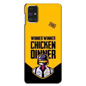 Чехол PUBG для Самсунг М31с (AlphaPrint) (Pubg шлем)