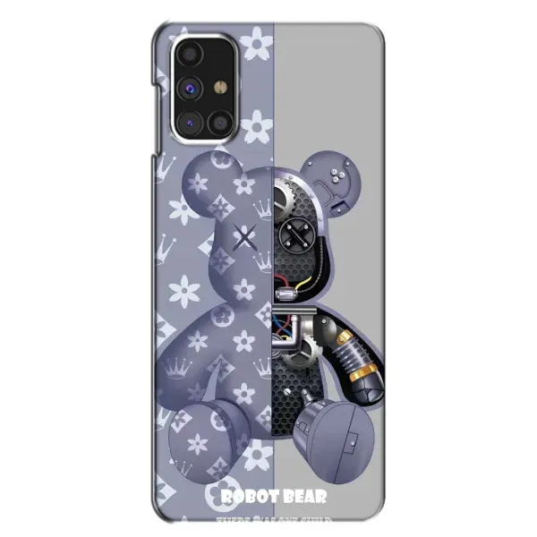 Чохол з принтом «Робот Медведик» для Samsung Galaxy M31s
