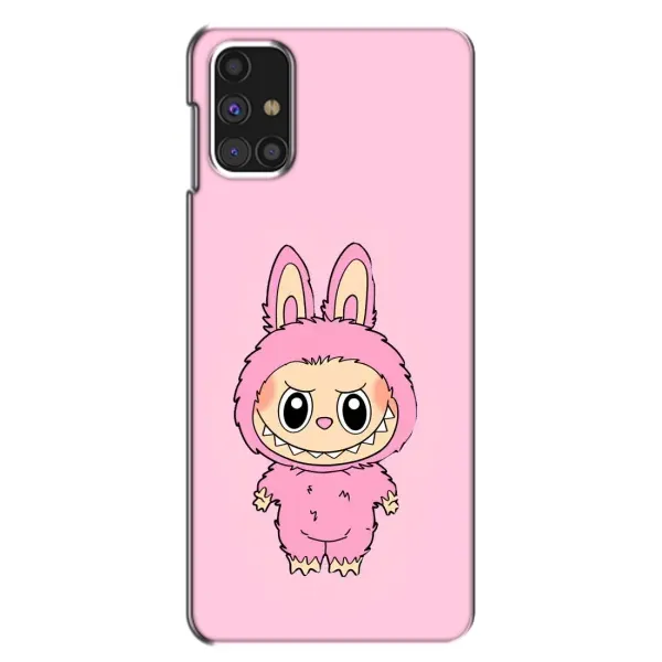 Чохол з принтом «Рожевий Лабубу» для Samsung Galaxy M31s Чохол з принтом «Рожевий Лабубу» для Samsung Galaxy M31s