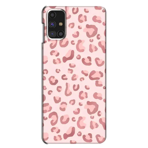 Чохол з принтом «Рожевий леопард» для Samsung Galaxy M31s