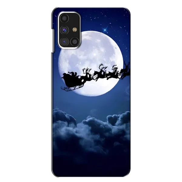 Чехол с принтом «Санта - луна» для Samsung Galaxy M31s