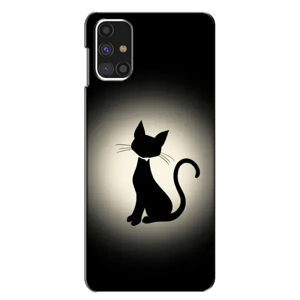 Чохол з принтом «Силует котика» для Samsung Galaxy M31s Чохол з принтом «Силует котика» для Samsung Galaxy M31s