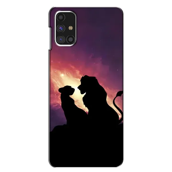 Чохол з принтом «Силует Сімба і Налу» для Samsung Galaxy M31s Чохол з принтом «Силует Сімба і Налу» для Samsung Galaxy M31s