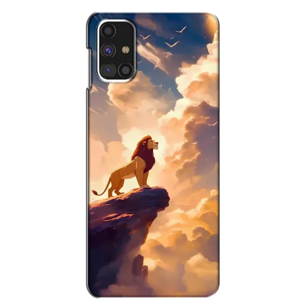 Чохол з принтом «Сімба на скелі» для Samsung Galaxy M31s Чохол з принтом «Сімба на скелі» для Samsung Galaxy M31s