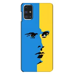 Украинские Чехлы для Samsung Galaxy M31s с картинкой УПА (AlphaPrint) (Степан Бандера)