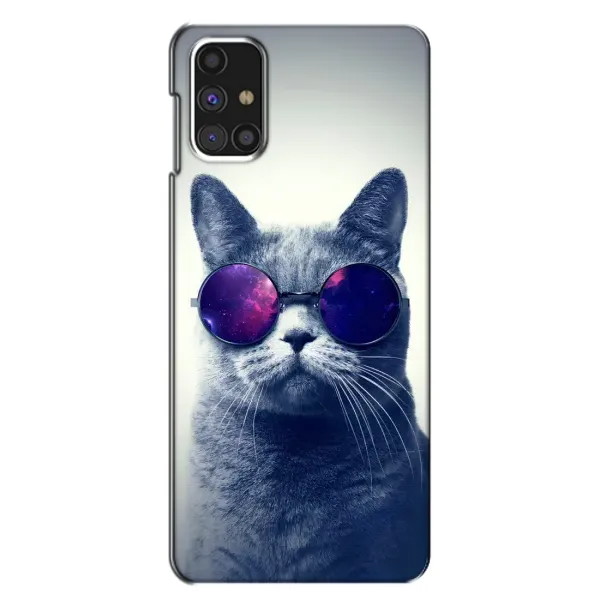 Чохол з принтом «Стильний кіт» для Samsung Galaxy M31s Чохол з принтом «Стильний кіт» для Samsung Galaxy M31s