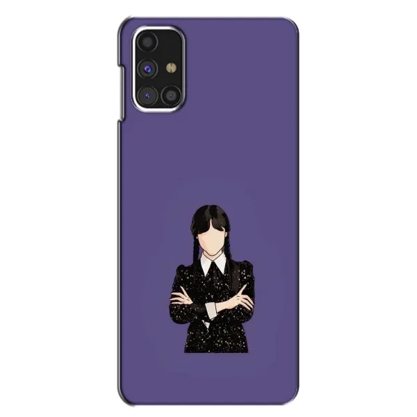 Чохол з принтом «Венздей у чорному» для Samsung Galaxy M31s