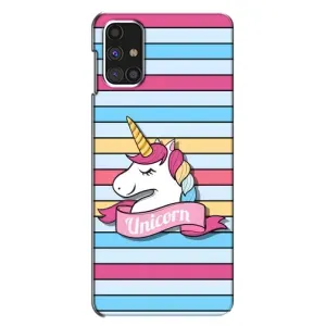 Чохол для Самсунг Галаксi M31с - (Єдинорожки - Новинки) (AlphaPrint) (Unicorn)
