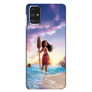Чохол з мультфільмом Ваяна Samsung Galaxy M31s (Моана з веслом)