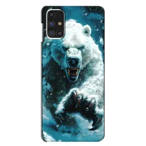 Чохол з картинкою 'Хижаки' для Samsung Galaxy M31s (Полярний ведмідь)