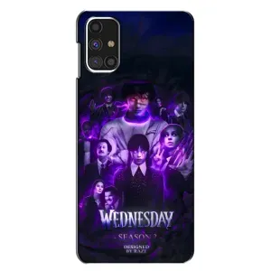 Чохол з дизайном Венздей 2 на Samsung Galaxy M31s (Фіолетова магія Венздей)