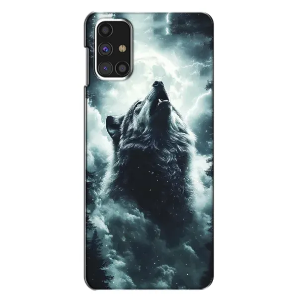 Чохол з принтом «Вовк у хмарах» для Samsung Galaxy M31s Чохол з принтом «Вовк у хмарах» для Samsung Galaxy M31s