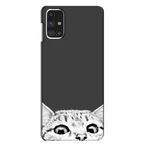 Чохол на Самсунг Галаксi M31с з Котиками (VPrint) (Виглядає котик)