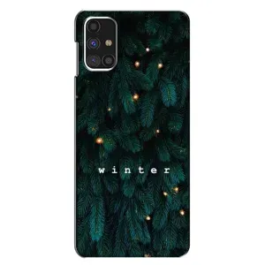 Новорічні, Святкові Чохли для Samsung Galaxy M31s - 2024 год (Winter)