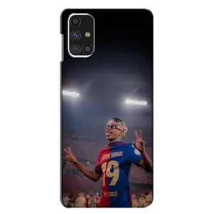 Чохол з футболістом Ламін Ямаль Samsung Galaxy M31s (Ямаль на стадіоні)