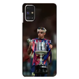 Чохол з футболістом Ламін Ямаль Samsung Galaxy M31s (Ямаль з кубком)