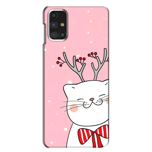 Чехол с принтом «Зимний кот» для Samsung Galaxy M31s