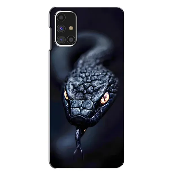 Чохол з принтом «Чорна змія» для Samsung Galaxy M31s Чохол з принтом «Чорна змія» для Samsung Galaxy M31s