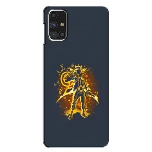 Naruto Anime Чохли для Самсунг Галаксi M31с (AlphaPrint) (золотий Наруто)