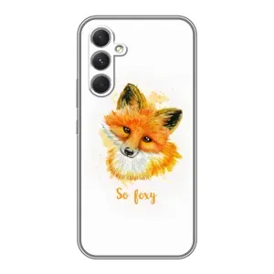 Чохли з картинкою Лисичка для Samsung Galaxy M32 5g (VPrint) (Дівчинка Лиса)