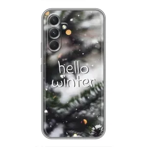 Новорічні, Святкові Чохли для Samsung Galaxy M32 5g - 2024 год (Hello winter)