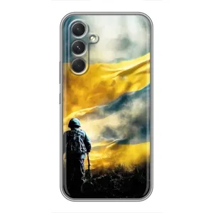 Українські, патріотичні Чохли для <td>Samsung Galaxy M32 5G </td> (Війна)