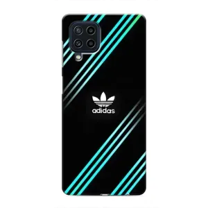 Чохли Адидас для Samsung Galaxy M32 (AlphaPrint) (Адідас з полосами)