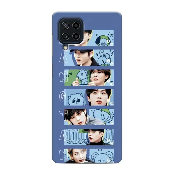 Чохол з принтом «Bangtan» для Samsung Galaxy M32