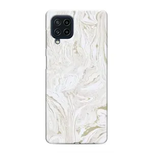 Мраморний чехол на Samsung Galaxy M32 (VPrint) (Білий мрамор)