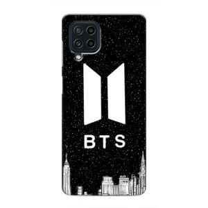 Чохли BTS для Samsung Galaxy M32 (AlphaPrint) (БТС Лого)