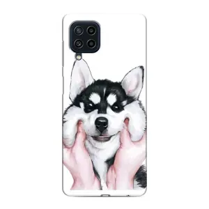 Чохли з собаками для Samsung Galaxy M32 (VPrint) (Радісний Хаскі)