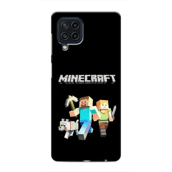 Чехол с принтом «герои Minecraft» для Samsung Galaxy M32 Чехол с принтом «герои Minecraft» для Samsung Galaxy M32