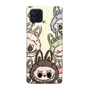 Чохол з Лабубу на Samsung Galaxy M32 (Золота мавпа Bored Ape)
