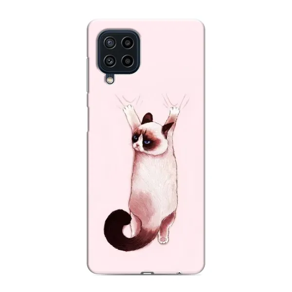 Чехол с принтом «Котик падает» для Samsung Galaxy M32 Чехол с принтом «Котик падает» для Samsung Galaxy M32