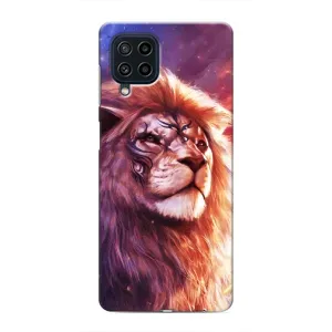 Чохол з картинкою ЛЕВ для Samsung Galaxy M32 (VPrint) (Красочний Лев)