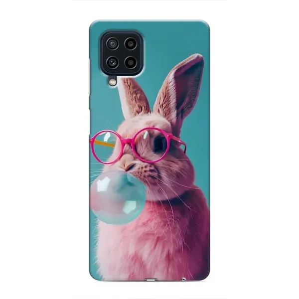 Чехол с принтом «Кролик в очках» для Samsung Galaxy M32 Чехол с принтом «Кролик в очках» для Samsung Galaxy M32