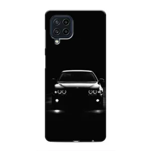 Чехол для Самсунг М32 - с принтом БМВ (AlphaPrint) (Машина BMW)