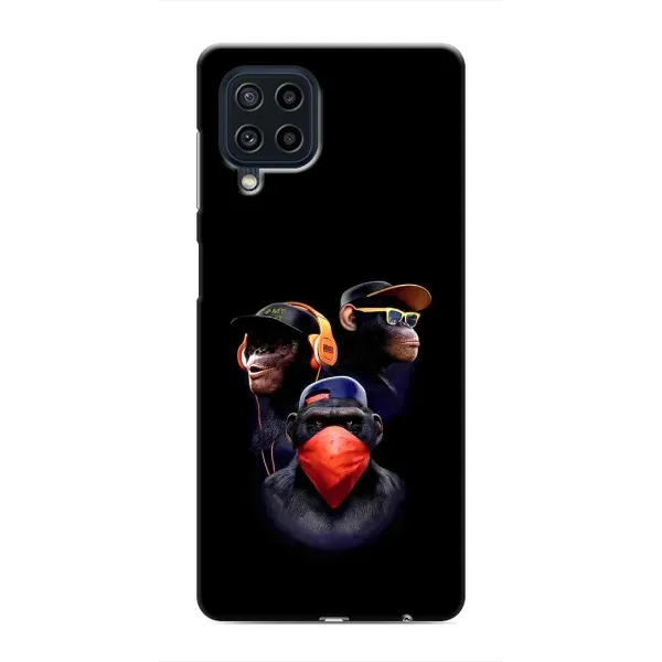 Чохол з принтом «Три мавпи» для Samsung Galaxy M32 Чохол з принтом «Три мавпи» для Samsung Galaxy M32