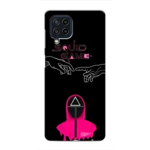 Чехол Гра в кальмара для Samsung Galaxy M32 (Минимализм Игра кальмара)